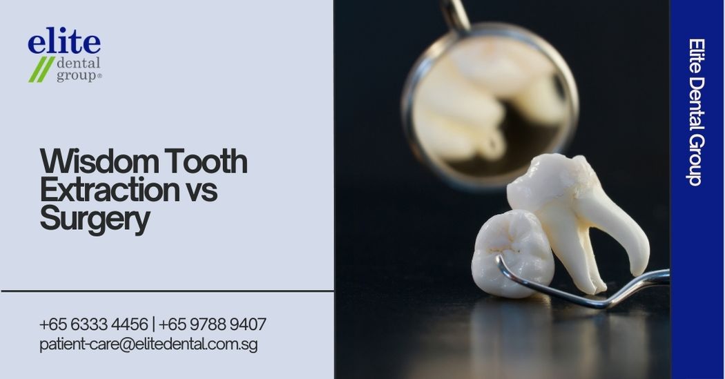 Wisdom Tooth Extraction vs Surgery